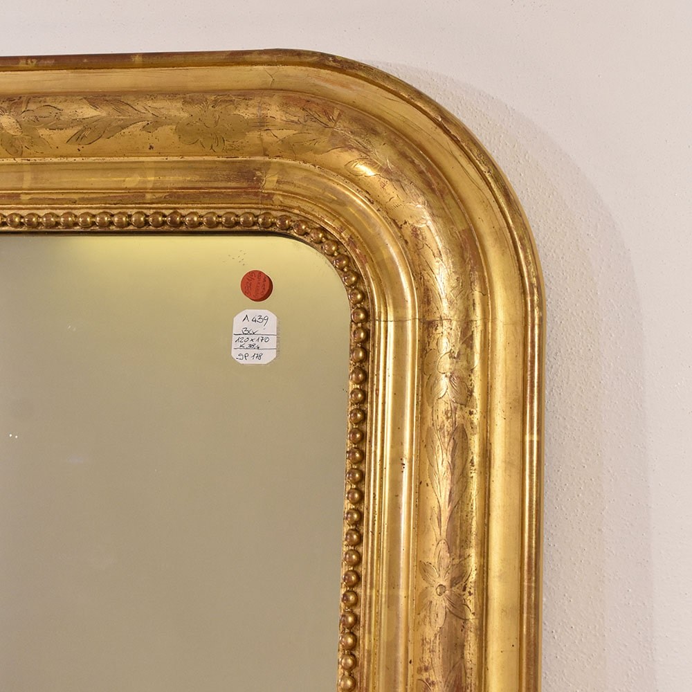 SP178 1 antique louis philippe mirror gold wall mirror 19th.jpg